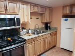 New granite, cabinets and appliances
